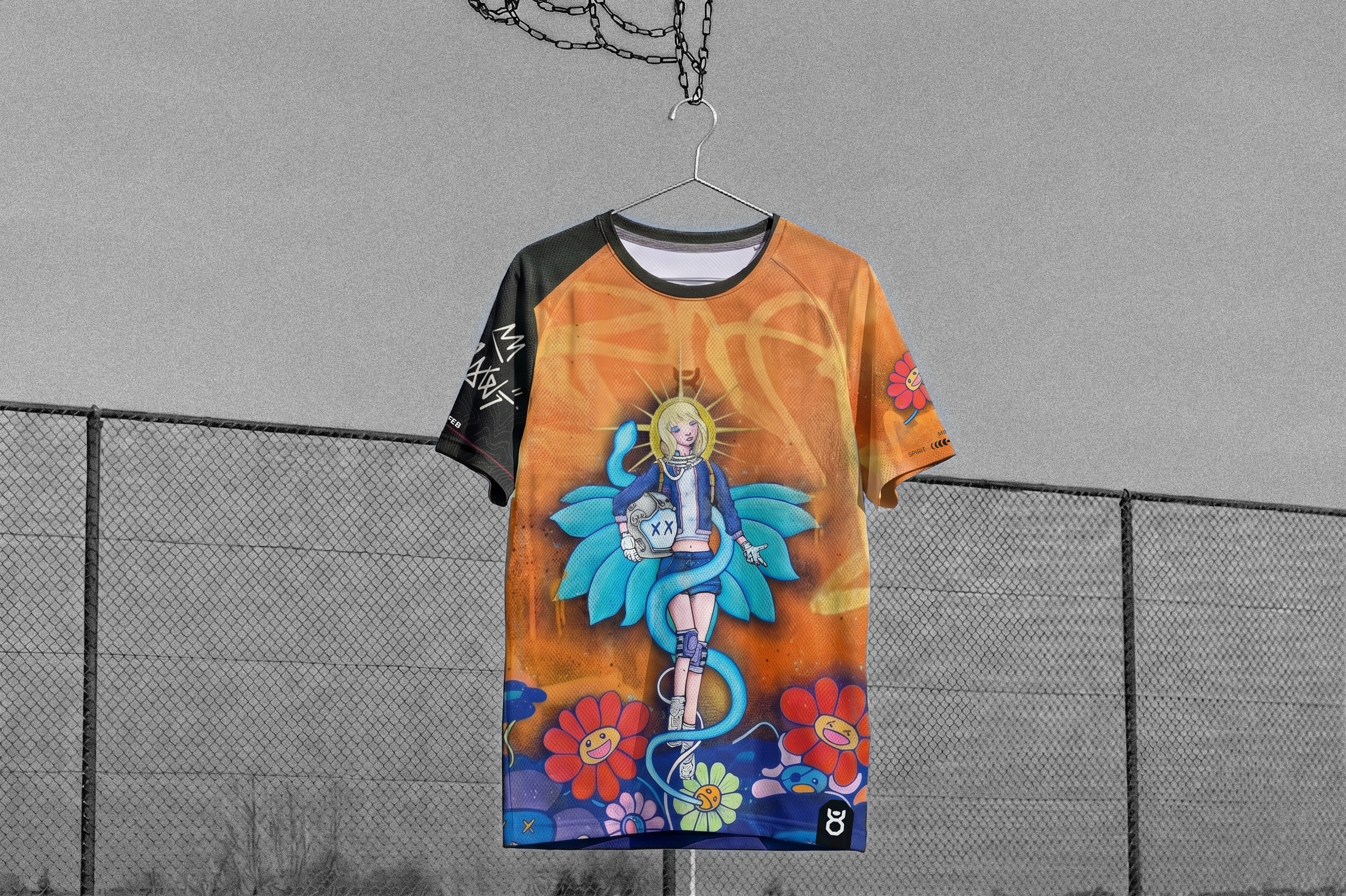 T-SHIRT COLLECTOR ARTL8T 1.1 PEINTURE