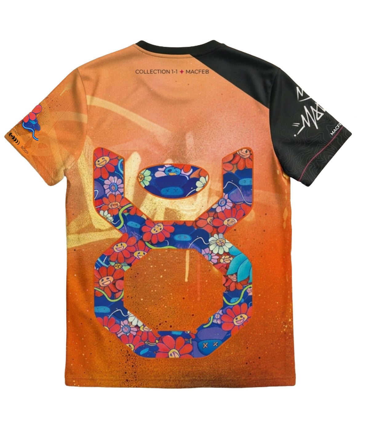 T-SHIRT COLLECTOR ARTL8T 1.1 PEINTURE