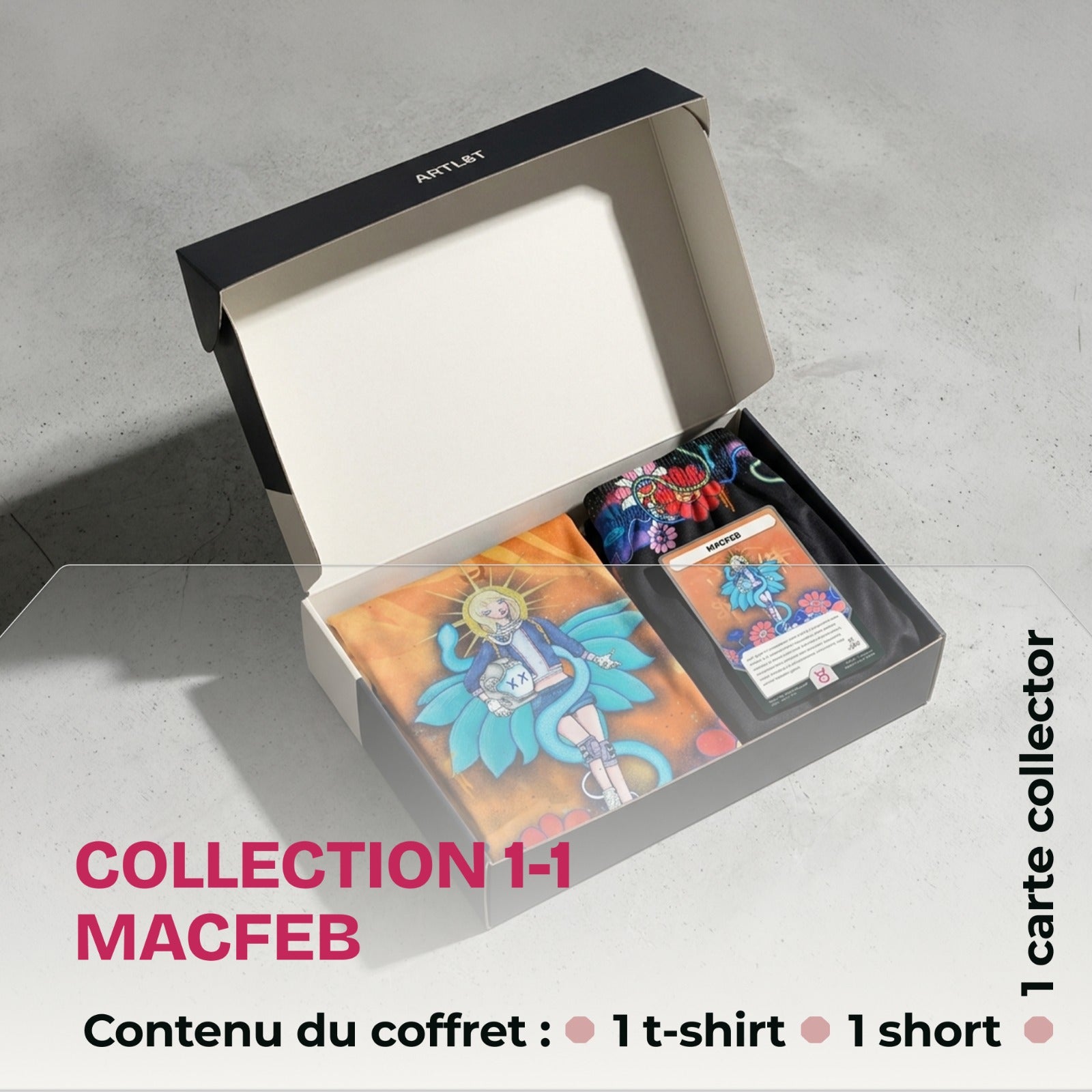 COFFRET COLLECTOR ARTL8T 1.1 PEINTURE